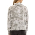 thumbnail image 2 of Women's  Gray Tennessee Volunteers Maddie Tie-Dye Tri-Blend Pullover Hoodie, 2 of 2