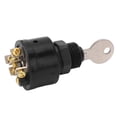 thumbnail image 1 of Interruptor de Llave de Encendido, Impulso de 3 Positones Resistentes Al Desgaste Para Ahogarse 393301 Con 2 Teclas para Botes OMC Inboad y Fuera de Borda, 1 of 7