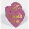 thumbnail image 2 of Inkdotpot Pack Of 100 Real Gold Foil Paper Tags Thank You Bridal Shower-Baby Shower-Retirement-Wedding-Birthday Favor Hang Tags, 2 of 8