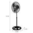 thumbnail image 3 of Ventilador Airon SFM-50 Negro, 3 of 4