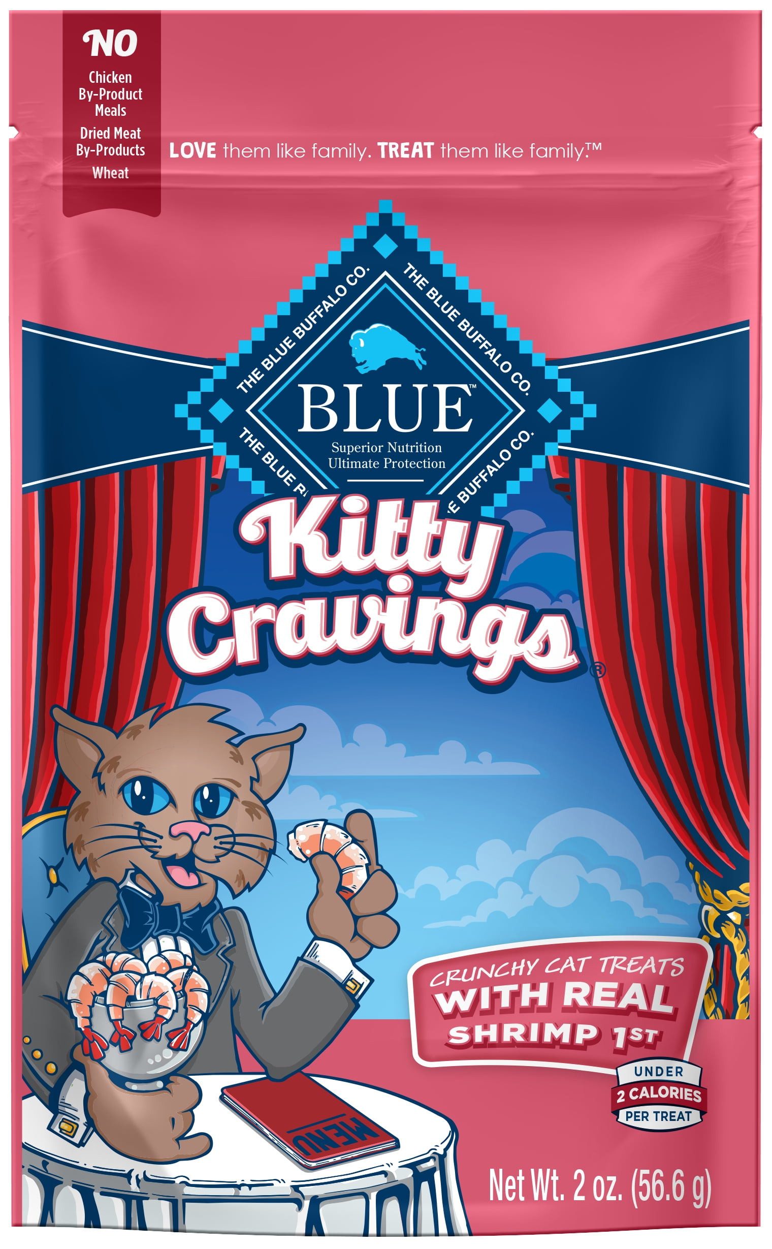 Blue Buffalo Kitty Cravings Crunchy Cat Treats