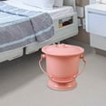 thumbnail image 2 of Zxpjkyu Chamber Pot with Lid Bedpan Spittoon Indoor with Handle Urine Bucket Pink, 2 of 8