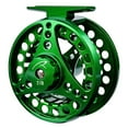 thumbnail image 1 of Graflsoa FR01 Moulinet de Pêche à la Mouche Tout en Métal Vert, Taille 3/4 avec Rapport de Vitesse 1:1 et 2+1 Roulements BB, 1 of 7