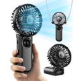 thumbnail image 2 of Ventilador portátil ColdSky F11 plegable con pantalla LED 3000 mAh Bla, 2 of 3