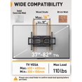 thumbnail image 3 of Soporte de pared para TV Perlegear con certificación UL Full Motion 37-82 pulgadas, 3 of 7