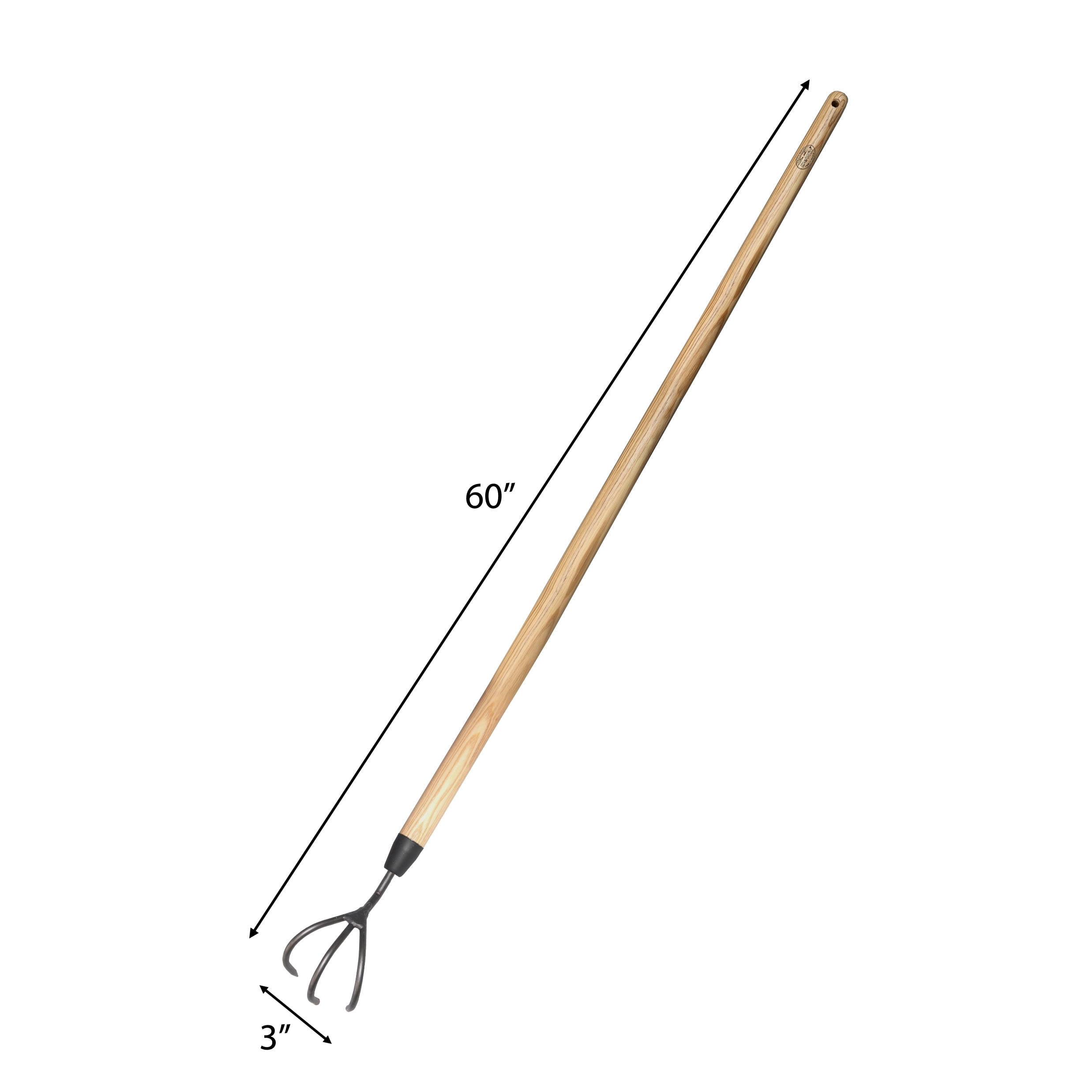 TDI Brands 31-0941 Dewit Long Handled 3 Tine Cultivator