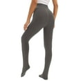 thumbnail image 2 of Leggings extra grandes de forro polar con perlas gruesas para mujer - Medias cálidas por encima de la rodilla para otoño/invierno Pantalones de mujer, 2 of 9