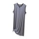 thumbnail image 1 of Batas de algodón para hombre, pijama de cuello holgado, color liso, fino, para el hogar, camisón de algodón para hombre, 1 of 8