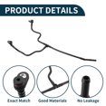 thumbnail image 4 of Manguera del radiador para Porsche Panamera 2010-2018 No. 94610602622, tubo de refrigerante de plástico negro, 4 of 6