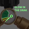 thumbnail image 4 of Roastove Dual Propane Tank Connection,Propane Tank Y Splitter Adapter with Gauge, Level Indicator, Gas Pressure Meter for 5-40lb P, 4 of 8