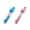 Blue+Pink#002, variant on 2.6mm Fuse Bead Dispenser, One-Button Bead Pen with Transparent Barrel, Smooth Single-Bead Release & Anti-Slip Grip for Kids, Teens and Adults – Ideal for Pixel Art, DIY Projects (Blue+Clear)
