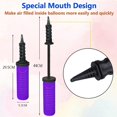 thumbnail image 3 of Balloon Pump 2 Pack Hand Manual Inflator, Balloon Manual Pump Blower Pump Suitable for Party Decoration Balloons Balloon Arch Kit Balloon Garland Foil & Confetti Balloon, 3 of 7
