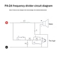 thumbnail image 4 of PA-2A 450W Divisor de Altavoz Audio 2 VíAs Frecuencia Graves Agudos KTV Etapa Profesional Crossover, 4 of 8
