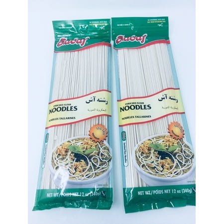 Sadaf Noodles for Aash-e Reshteh 12 oz PACK OF 2 (Best Noodles For Pancit)
