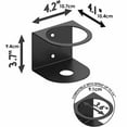 thumbnail image 3 of Wall Mount Bracket for Cylinder Shaped Objects Durable Metal Construction with Pre Drilled Holes for Secure Installation, 3 of 3