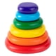thumbnail image 1 of 12 piezas de bloques de colores arcoíris, juego de equilibrio y apilamiento, rompecabezas educativo plano 6pcs arco iris, 1 of 6