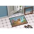 thumbnail image 4 of Carolines Treasures CK1281JMAT Shar Pei Puppy Spring Door Mat Indoor Rug or Outdoor Welcome Mat 24x36 Doormat  36"L x, 4 of 4
