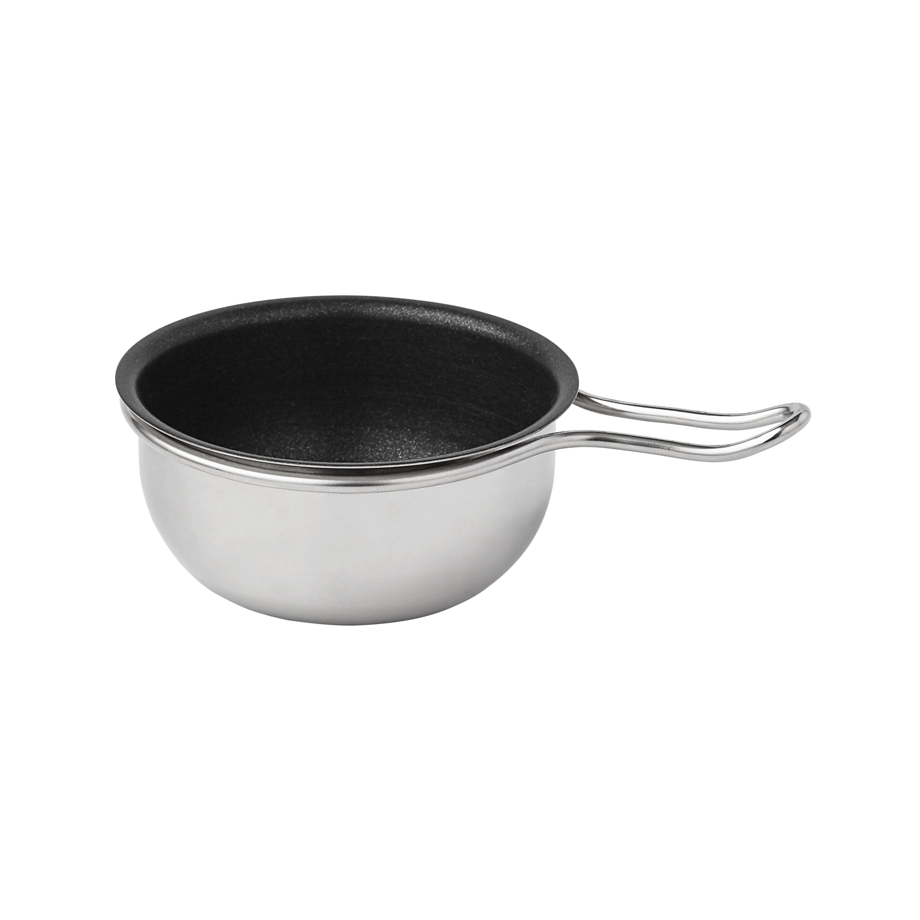 Cook N Home 02625 4 Cup Stainless Steel Egg Poacher Pan with Lid, 8 Inches