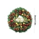 thumbnail image 3 of Corona navideña, adornos navideños, corona para árbol de Navidad, adornos colgantes, arreglo de escena, decoración navideña para colgar en la puerta, coronas navideñas, 3 of 7
