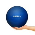 thumbnail image 1 of URBNFit Small Exercise Ball - 9-inch Mini Pilates Ball with Fitness Guide for Yoga, Barre, Physical Therapy, Stretching & Core Stability Workout- Blue, 1 of 4