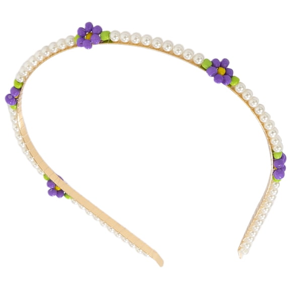 CATIEBYE Cute Headband Imitation Hair Accessory Women Ocean Parties 1Pack