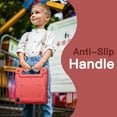 thumbnail image 3 of JETech Kids Case for iPad Pro 11 Inch All Models, iPad Air 5/4 (10.9-Inch) with Built-in Screen Protector, Shockproof Full-Body Handle Stand Tablet Protective Cover (Red), 3 of 6