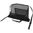 thumbnail image 1 of Car Mesh Organizer Between Seats, Thickened Polyester Driver Storage Netting Pouch for Car Front Seat Increase Storage Space Barrier of Backseat Pet Kids (Black), 1 of 7