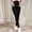 Black, variant on pstuiky Leggings Maternity Yoga Pants with Elastic Waist for Pregnant Women Solid Color High Waist Support Breathable Stretch for Exercise Long Leggings Pregnancy Pants