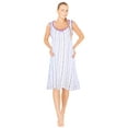 thumbnail image 2 of JEFFRICO Womens Sleeveless Nightgowns Sleepwear Soft Pajama Dress Nightshirts Plus Size, 2 of 5