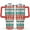 Christmas Tree Elk, variant on Christmas Gingerbread Man Bow Tie 40 Oz Tumbler with Handle Lid and Straw Stainless Steel Double Walled Vacuum Insulated Cup Merry Christmas Gifts Tumbler for Women Men Friends Outdoor Indoor