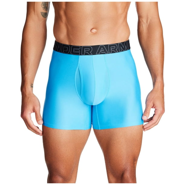 Calzoncillo bóxer Under Armour Tech, paquete de 1 unidad para hombre, entrepierna de 6 cm