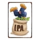 thumbnail image 5 of Letrero de hojalata de cerveza belga, estilo retro, vintage, para pared, bar, pub, cocina, café, decoración del hogar, regalo, 30 x 20 cm, DU-6599A, 5 of 5