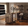 thumbnail image 2 of 70436 Stemware Rack - Oak & Antique Black, 2 of 2