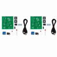 thumbnail image 1 of 2X Kit de Probador de Optoacoplador 555, Placa de Circuito de Aplicación, Práctica de Soldadura, Kit de Repuestos Electrónicos DIY con Cable de CC, 1 of 1