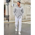 thumbnail image 4 of COOFANDY Men's Dress Shirt Casual Button Down Shirts for Men Untucked Shirt, 4 of 6