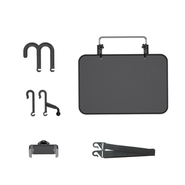 Bandeja para el asiento trasero del coche,Bandeja versátil para mesa de coche Mesa para volante de coche,Escritorio para automóvil Bandeja para computadora portátil para automóvil
