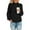 Noir, variante sur EGNMCR Chandails pour Femmes Décontractés Unis à Manches Longues Épais en Tricot Chandail à Col Roulé Manteau, Cadeaux pour Femmes