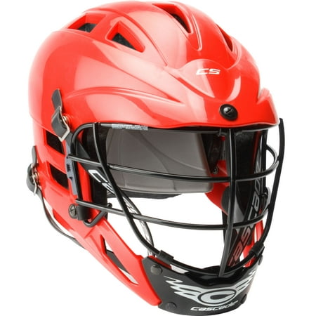 cascade youth cs lacrosse helmet w/ black mask
