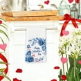 thumbnail image 2 of Yhmxh Decoración del baño Paños de cocina y paños de cocina Day Kitchen Rose Red Organizadores y almacenamiento de baño Accesorios de baño, 2 of 5