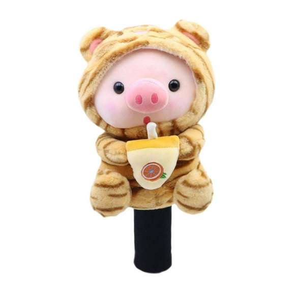 Vsenkes Golf Wood Driver Headcover Club Head Transport Protection Plush Protector Cute