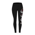 thumbnail image 4 of HomeGardon Leggings for Women High Waisted Fashion Baseball Printed Tight Leggings Yoga Pants Sport Elastic Pants,S-XXL, 4 of 4