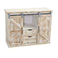 thumbnail image 1 of Nearly Natural 7047 38 in. Double Barn Door Console, 1 of 1