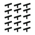 thumbnail image 5 of Drawer Pulls, Black Drawer Knobs, 15 Pack Cabinet Knobs, Black Cabinet Handles, 2in Kitchen Black Knobs for Cabinets, Drawer Knobs for Dresser Drawers, 5 of 6