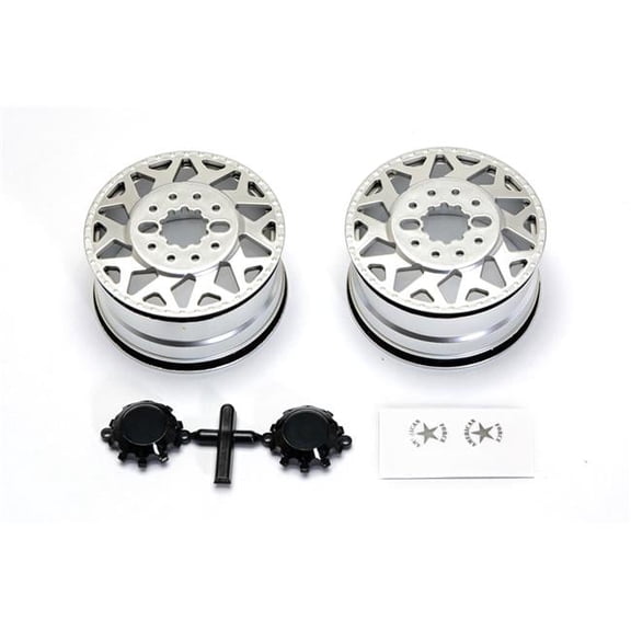 CEN Racing CEGCD0602 American Force H01 Contra Wheel with Cap, Silver & Black