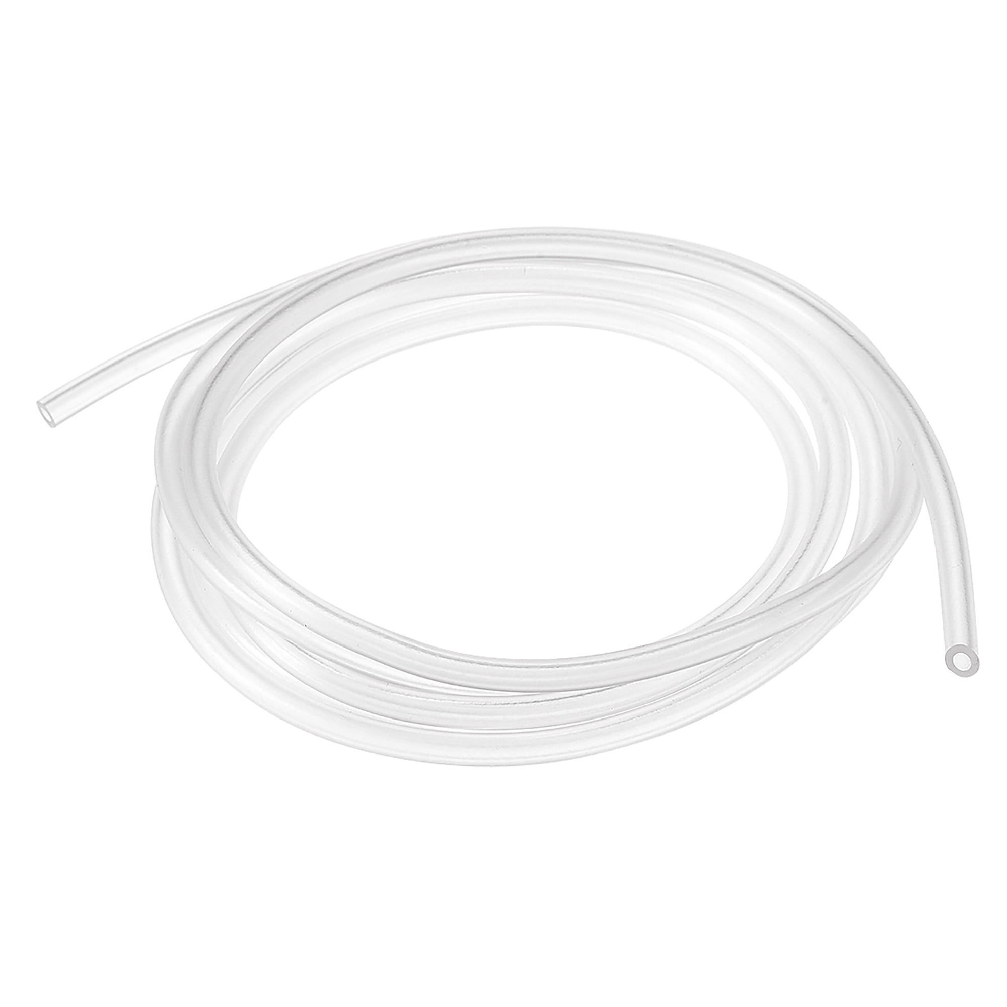 PVC Hose Tube, 2mm(0.07") ID x 4mm(0.15") OD 1.5m Clear Vinyl Tubing
