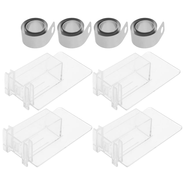 EXHUMKY 1Jgo Organizador De Bebida Con Empujador Automático Para Estante Refrigerador Surtido