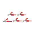 thumbnail image 3 of Battery Charger Clips, Anti Deform 5PCS/Set Jumper Clamp 40A High Accuracy  For Hardware Electronics Computers Red,Black, 3 of 8