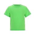thumbnail image 4 of uikmnh Tops for Teens Boys UPF 50+ Short Sleeve Rash Guard Swim Shirt Sun Tee for Youth Beach Surf Fishing Size:11-12 Years, 4 of 9