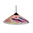 thumbnail image 2 of Meyda Tiffany 114363 18" W Pizza Fused Glass Pendant - MultiColor, 2 of 5