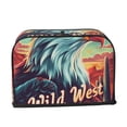 thumbnail image 2 of Fotbe Western Style Bald Eagle for Two Slice Toaster Cover, Fingerprint Protector, Super Soft Appliance Cover And Dust Cover,Bread Dust Cover & Fingerprint Protection, 2 of 7